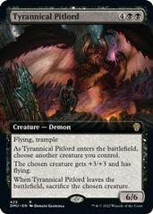 Tyrannical Pitlord [Extended Art] #425 Magic Dominaria United Prices