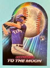 Evan Carter #TM-35 Baseball Cards 2024 Topps Big League Baseball To the Moon Die-Cut Prices