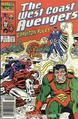 The West Coast Avengers [Jeweler] #13 (1986) Comic Books West Coast Avengers Prices