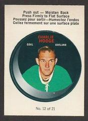 Charlie Hodge Hockey Cards 1968 O-Pee-Chee Puck Stickers Prices
