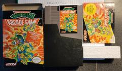 Box, Cartridge, Manual, Sleeve, And Styrofoam  | Teenage Mutant Ninja Turtles II NES