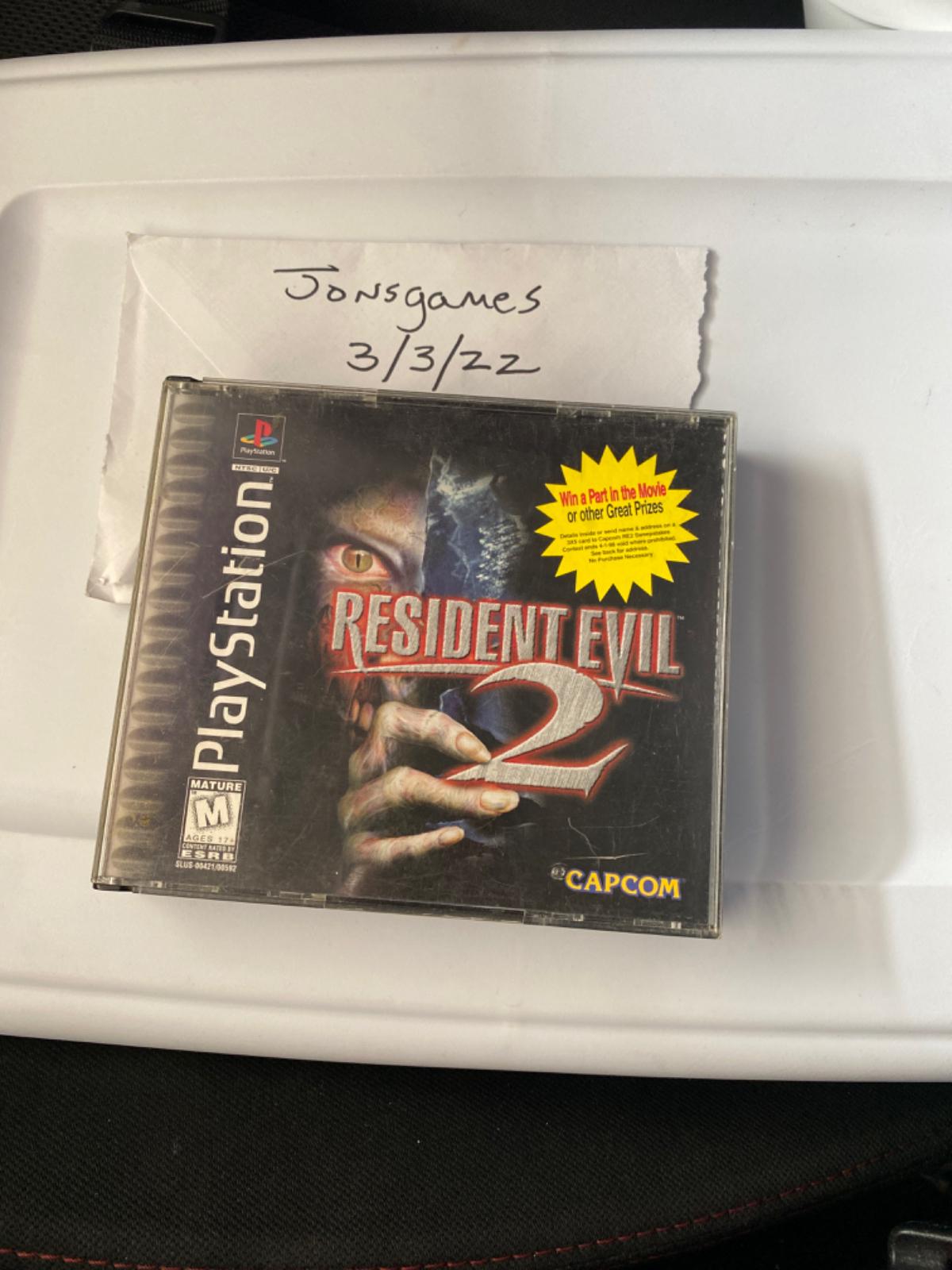 Resident Evil 2 | Item, Box, and Manual | Playstation