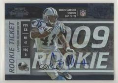 Captain Munnerlyn [Autograph] Football Cards 2009 Playoff Contenders Prices