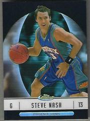 Steve Nash [Black Refractor] Basketball Cards 2006 Finest Prices