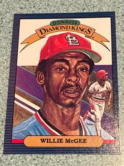 Willie McGee [Diamond Kings] Baseball Cards 1986 Donruss Prices