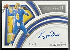 Kenny Pickett #RA-KPI Football Cards 2022 Panini Immaculate Collegiate Rookie Autographs Prices