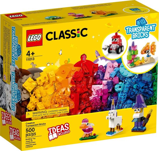 Creative Transparent Bricks #11013 LEGO Classic