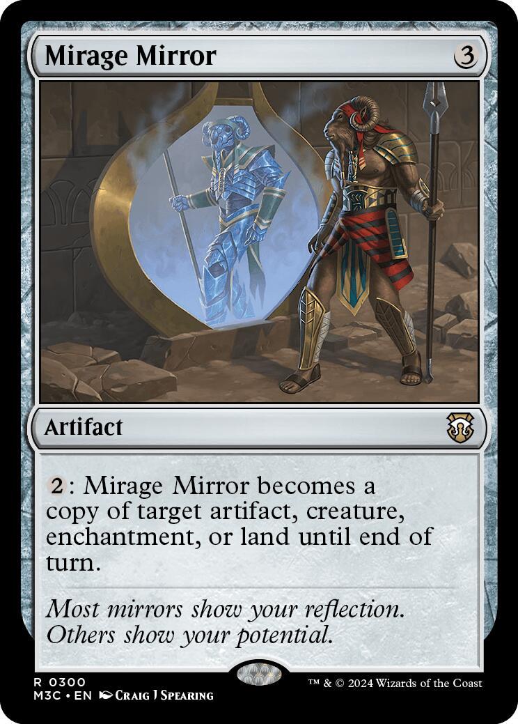 Mirage Mirror [Foil] #300 Magic Modern Horizons 3 Commander