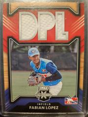 Fabian Lopez #DM-FL Baseball Cards 2022 Panini Elite Extra Edition DPL Materials Prices