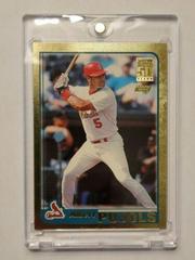 Albert Pujols [Gold] #T247 Baseball Cards 2001 Topps Traded Prices