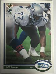 Jeff Bryant #338 Football Cards 1991 Upper Deck Prices