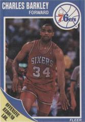Charles Barkley #113 Basketball Cards 1989 Fleer Prices