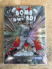 Alex Rodriguez [Rapture] #BS1 Baseball Cards 2023 Panini Donruss Bomb Squad Prices