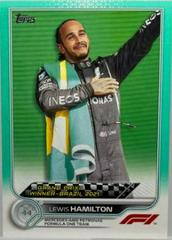 Lewis Hamilton [Aqua] #169 Racing Cards 2022 Topps Formula 1 Prices