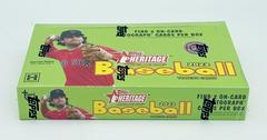 Hobby Box View 2 | Hobby Box Baseball Cards 2022 Topps Heritage Minor League