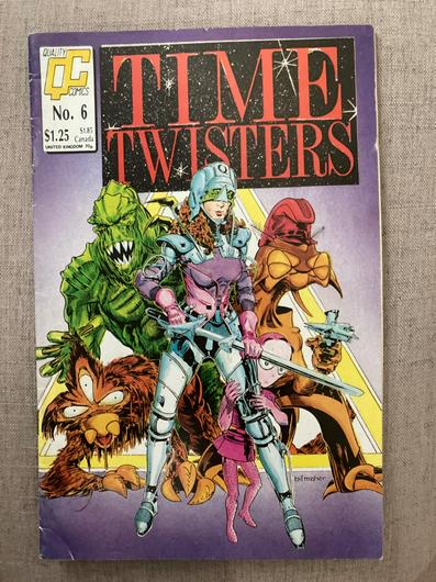 Time Twisters #6 (1988) photo