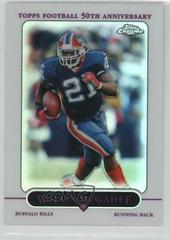 Willis McGahee [Refractor] #13 Football Cards 2005 Topps Chrome Prices