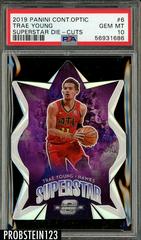 Trae Young #6 Basketball Cards 2019 Panini Contenders Optic Superstar Die Cuts Prices