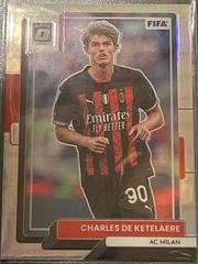 Charles De Ketelaere [Optic Holo] Soccer Cards 2022 Panini Donruss Prices