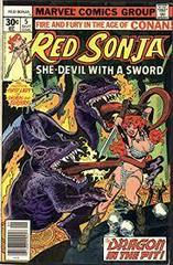 Red Sonja [35 Cent ] #5 (1977) Comic Books Red Sonja Prices