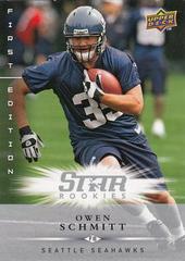 Owen Schmitt #183 Football Cards 2008 Upper Deck First Edition Prices