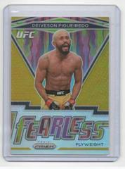 Deiveson Figueiredo [Gold] Ufc Cards 2021 Panini Prizm UFC Fearless Prices