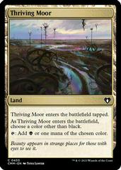 Thriving Moor #433 Magic Commander Masters Prices