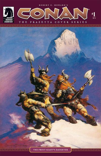 Conan: The Frazetta Cover Series #1 (2007) Comic Books Conan: The Frazetta Cover Series