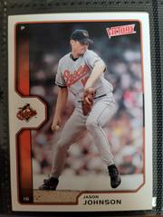 Jason Johnson #113 Baseball Cards 2002 Upper Deck Victory Prices