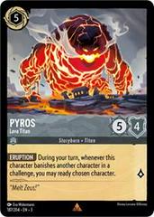 Pyros - Lava Titan #187 Lorcana Into the Inklands Prices