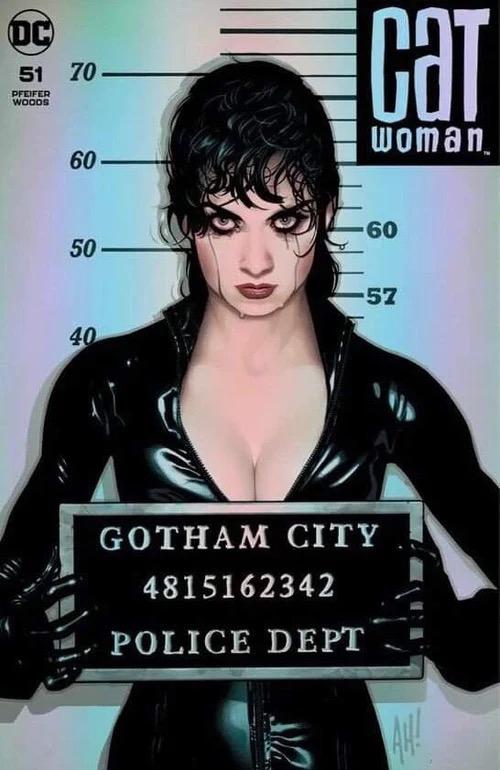 Catwoman [NYCC Hughes Foil] #51 (2023) Comic Books Catwoman