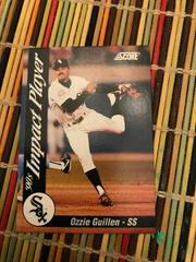 Ozzie Guillen #84 Baseball Cards 1992 Score Impact Players Prices
