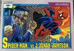 Spider-Man vs. J. Jonah Jameson #121 Marvel 1991 Universe Prices