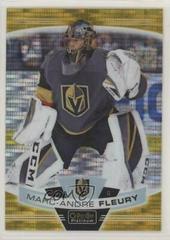 Marc Andre Fleury [Seismic Gold] Hockey Cards 2019 O Pee Chee Platinum Prices