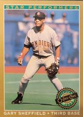 Garry Sheffield #6 Baseball Cards 1993 O Pee Chee Premier Star Performers Prices