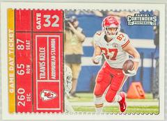 Travis Kelce #GDT-TKE Football Cards 2022 Panini Contenders Game Day Ticket Prices