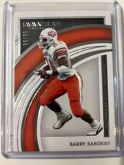 Barry Sanders #31 Football Cards 2022 Panini Immaculate Collegiate Prices