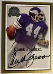 Chuck Foreman [Autograph] Football Cards 2000 Fleer Greats of the Game Autographs Prices
