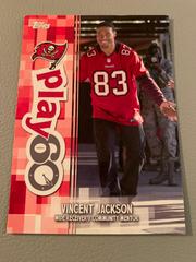 Vincent Jackson Football Cards 2014 Topps Play 60 NFL Community Mentors Prices