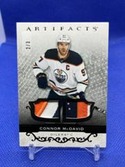 Connor McDavid [Material Black] #101 Hockey Cards 2021 Upper Deck Artifacts Prices
