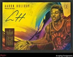 Aaron Holiday Basketball Cards 2018 Panini Court Kings Fresh Paint Autographs Prices