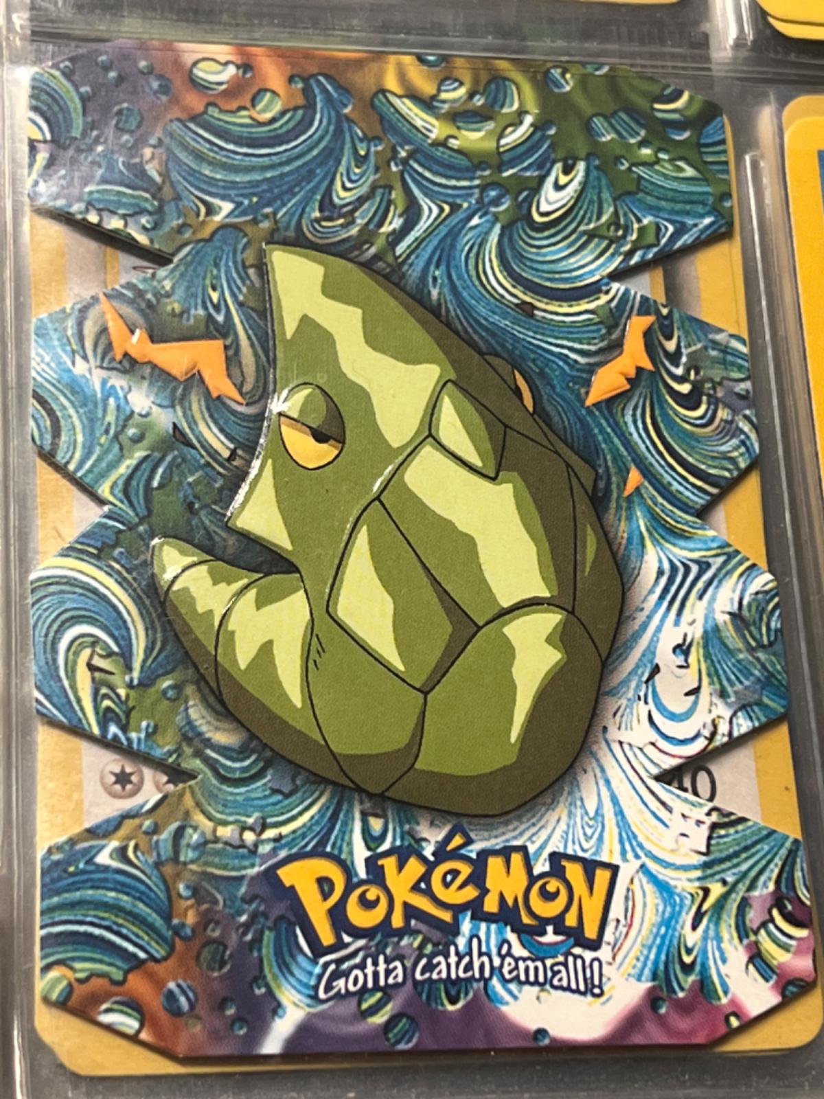 Metapod #EV2 Pokemon 2000 Topps TV Die Cut