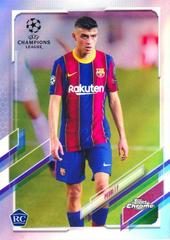 Pedri [Refractor] #61 Soccer Cards 2020 Topps Chrome UEFA Champions League Prices