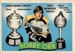 Bobby Orr [Hart, Norris Trophy] #245 Hockey Cards 1971 O-Pee-Chee Prices