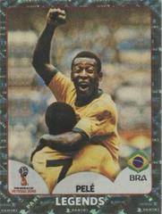 Pele [Gold] #680 Soccer Cards 2018 Panini World Cup Stickers Prices
