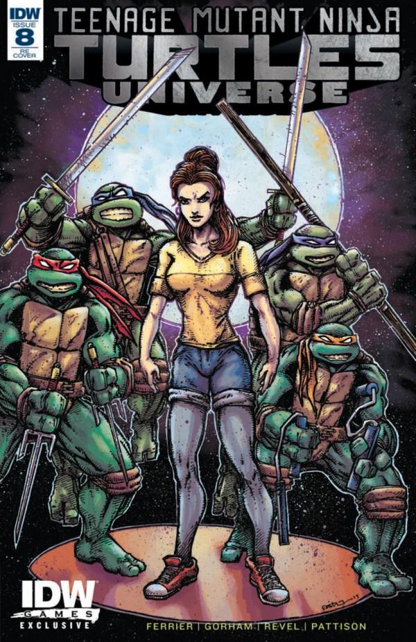 Teenage Mutant Ninja Turtles Universe [April Games] #8 (2017) Comic Books Teenage Mutant Ninja Turtles Universe