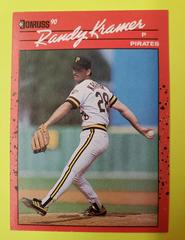Randy Kramer #409 Baseball Cards 1990 Donruss Aqueous Test Prices