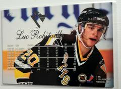Backside | Luc Robitaille Hockey Cards 1994 Fleer