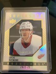 Lucas Raymond [Rainbow] #HR-28 Hockey Cards 2022 Upper Deck Honor Roll Prices