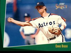 Craig Biggio #25 Baseball Cards 1993 Score Select Prices